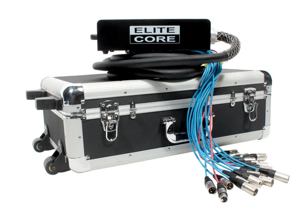 Elite Core 16 Channel 4 Return 25' Pro Audio Stage Snake Cable with OSP Carry Case
