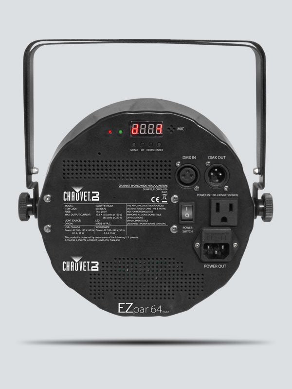 Chauvet DJ EZpar 64 RGBA (w/ IRC-6 remote)