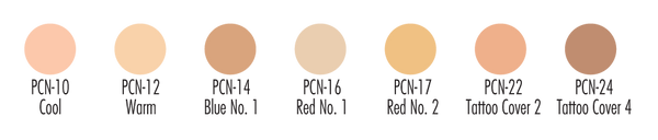 Ben Nye Procolor Airbrush Paints - Tattoo Covers & Concealer