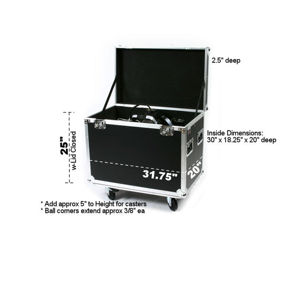 OSP UTILITY-CASE ATA Utility Case With 4