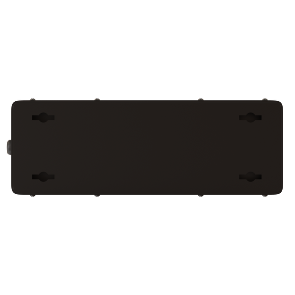 6-outlet surge block, 15A, 2x3 configuration