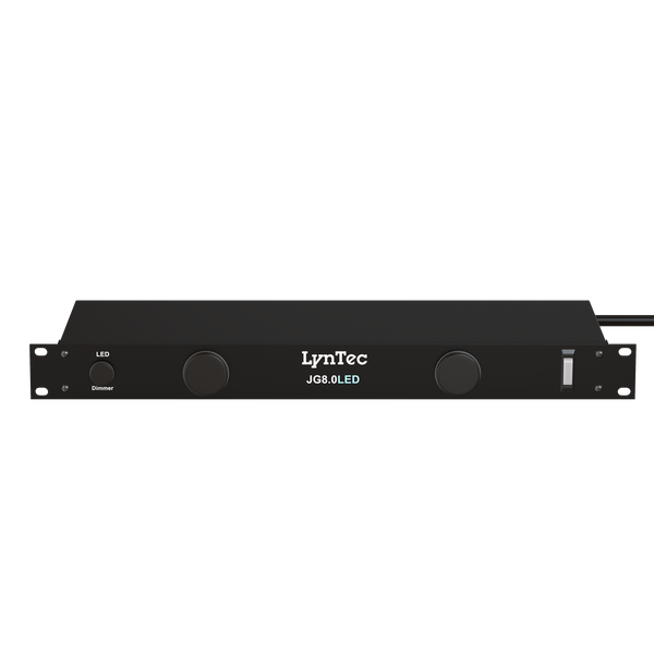 1U, 8 outlet, LED lights, base level spike and noise suppression