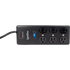 6-outlet surge block, 15A, 2x3 configuration
