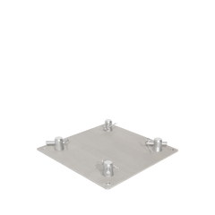 12in aluminum base plate with 1 set of connecting hardware