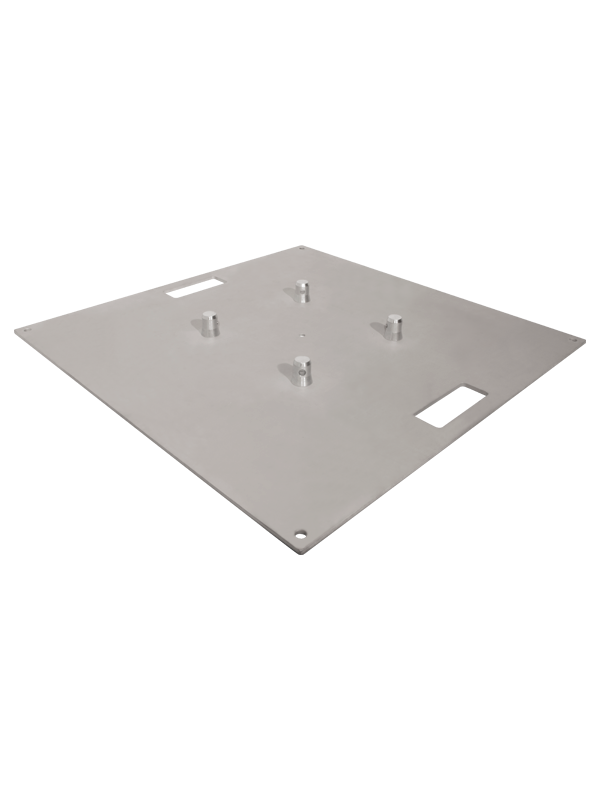 30in aluminum base plate with 1 set of connecting hardware
