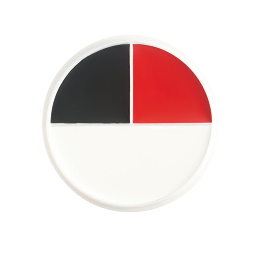 Ben Nye Pro Character Red White & Black Wheel