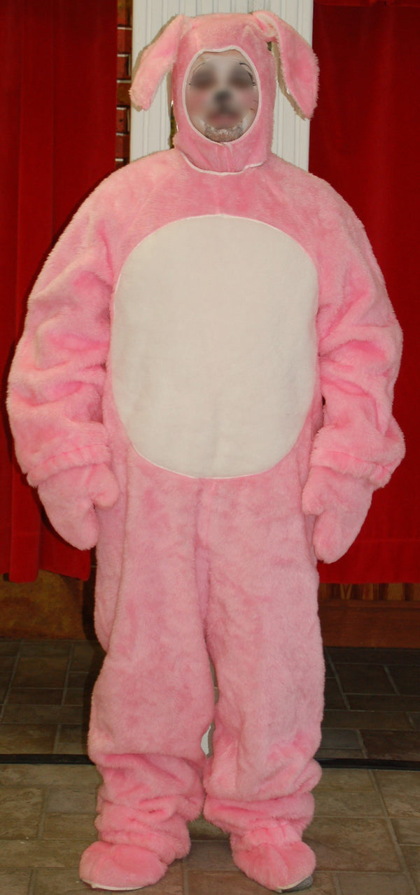 Pink Bunny with Hood