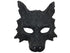 Black Wolf Half Mask