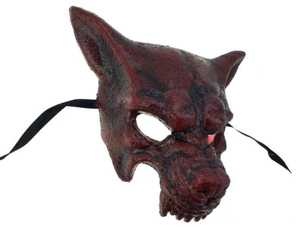 Bloody Red Wolf Mask