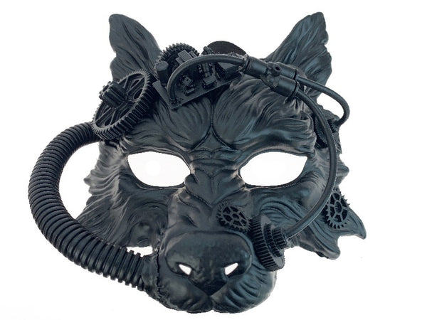 Steampunk Wolf Mask