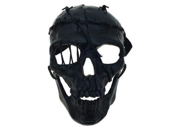 Black Skeleton Mask