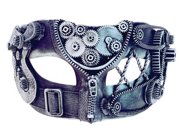 Silver Steampunk Mask