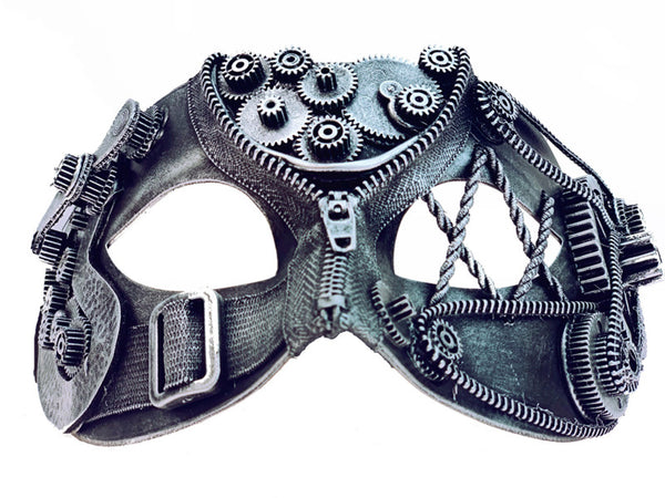 Silver Steampunk Mask