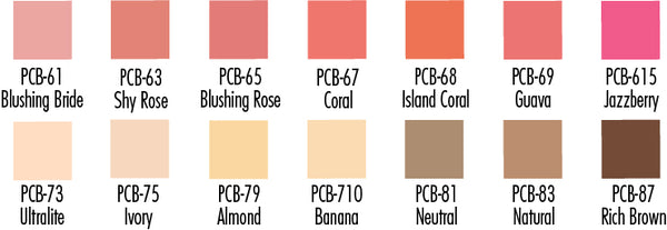Ben Nye Procolor Airbrush Paints - Blush & Contour